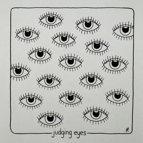 Judging Eyes Annoyed Eyes Drawing, Different Types Of Eyes, Eyes Cartoon, Judging People, People Drawing, Eyes Drawing, Types Of Eyes, Eye Drawing, A Drawing