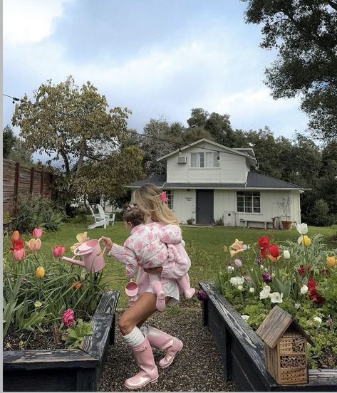 Mom And Daughter Gardening, Vision Board Ideas With Kids, Homestead Wife Aesthetic, Stay At Home Mum Aesthetic, Nanny Life Aesthetic, Mom Friends Aesthetic, Mom Core Aesthetic, Farm Wife Aesthetic, Mom Vibes Aesthetic