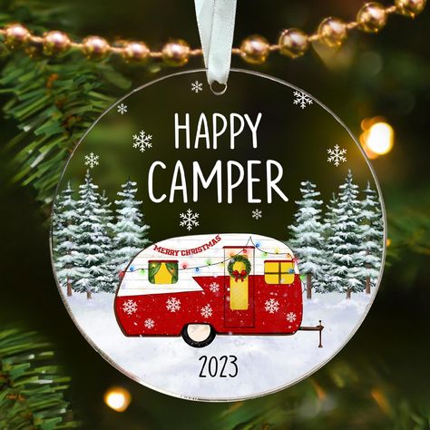 Getting ready for Christmas, but missing my camper! #AmazonAffiliate Gifts For Camping, Christmas Ornaments 2023, Camper Christmas, Camping Ornaments, Camping Christmas, Camper Ornament, Ornaments For Christmas Tree, Ornaments For Christmas, Camping Lovers