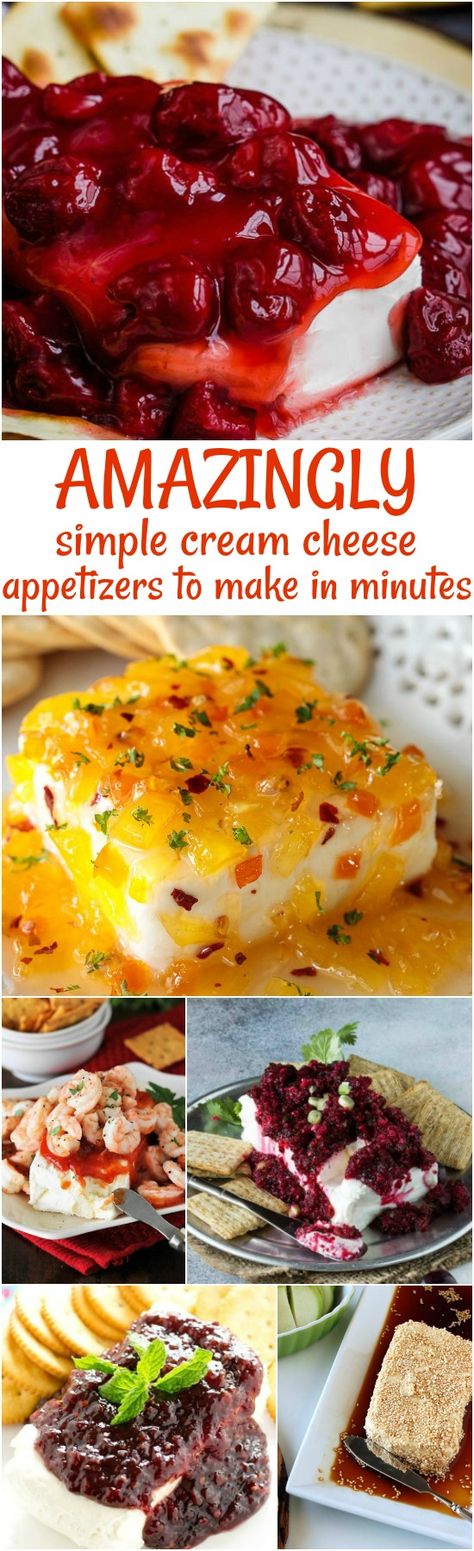 Cream Cheese Appetizers, Last Minute Appetizer, Appetizers Cheese, Cream Cheese Appetizer, Cheese Appetizer, Appetizer Ideas, Appetizers Easy Finger Food, Best Appetizer Recipes, Finger Foods Easy