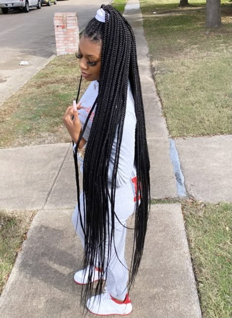 Ankle Length Braids, Weave Hairstyles Braided, Pretty Braids, Beautiful Braided Hair, Braided Hairstyles For Black Women Cornrows, Curly Hair Women, Feed In Braids Hairstyles, Cute Braided Hairstyles, Quick Braided Hairstyles