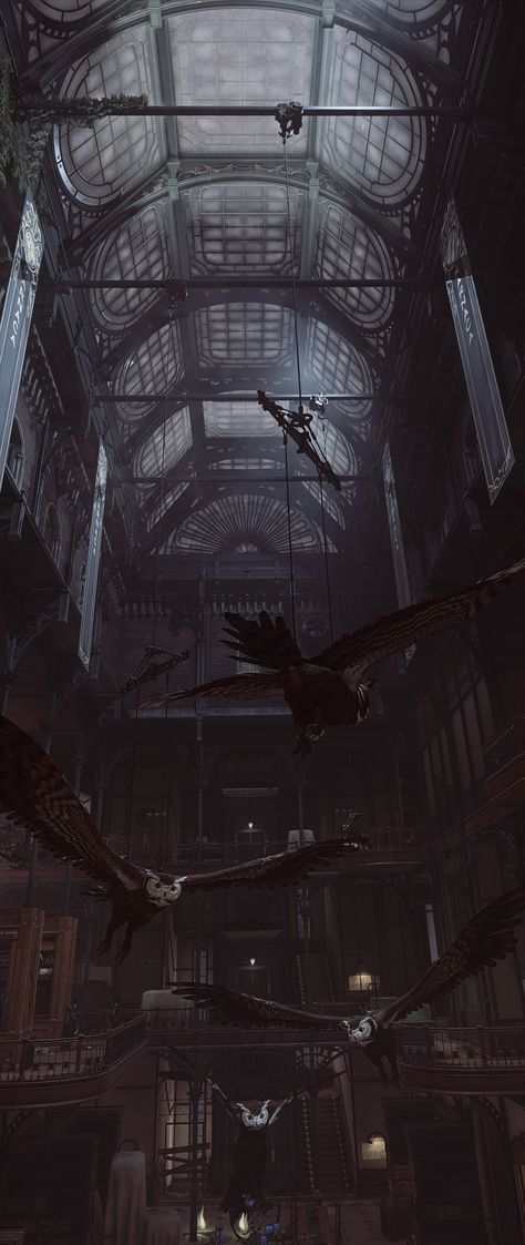 Dishonored Wallpaper, Brigmore Witches, Dishonored, Eiffel Tower Inside, Best Games, Aesthetic Art, Sci-fi Spaceship, Eiffel Tower, Concept Art