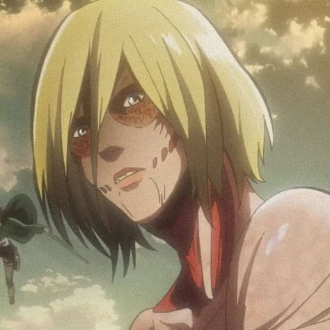 ATTACK ON TITAN
#attackontitan
#annieloenhart Annie Titan Form, Annie Female Titan, Titan Makeup, Annie Titan, Titan Shifter, Robot Design Sketch, Aot Eren, Female Titan, Annie Leonhardt