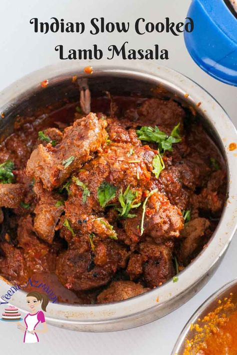 Crockpot Lamb, Lamb Tikka Masala, Lamb Tikka, Clay Pot Cooking Recipes, Slow Cooker Tikka Masala, Gyro Meat Recipe, Tandoori Lamb, Mutton Masala, Ground Lamb Recipes