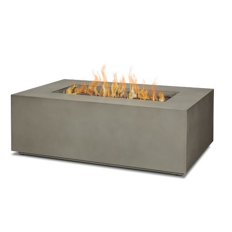 fire table | Williams Sonoma Propane Tank Cover, Natural Gas Fire Pit, Gas Hose, Propane Fire Pit Table, Gas Fire Table, Gas Fire Pit Table, Real Flame, Propane Fire Pit, Gas Fire