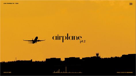 airplane pt.2 Airplane Pt.2, Bts Wallpaper, Love You, Wallpapers, Bts, Movie Posters, Film Posters