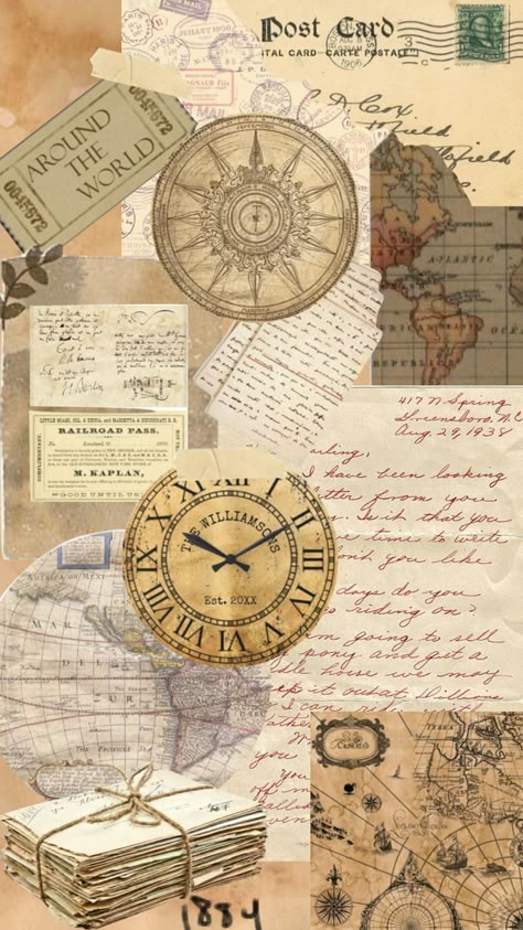 Travel #moodboard #vintage #travel #vintagetravel #oldletters Travel Scrapbooking Ideas, Vintage Design For Scrapbook, Vintage Paper Printable, Vintage Scrapbook Paper, Scrapbook Cover, Papel Vintage, Old Paper Background, Vintage Paper Background, Scrapbook Printing