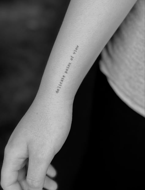 1d Tattoos Ideas Lyrics, Karma Rules Tattoo Harry Styles, Sattelite Tattoo Harry, Harry Styles Tatooes, Fine Line Harry Styles Tattoo Ideas, Your Delicate Point Of View Tattoo, Delicate Point Of View Tattoo, Harry Styles Tattoos Ideas Lyrics, Point Of View Tattoo