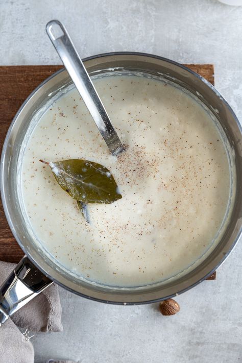 Bread Sauce (traditional British recipe) | J Cooking Odyssey Bread Sauce English, Bread Sauce Recipe, British Bread, English Bread, Vegetarian Roast, Bread Sauce, Leftover Bread, Gf Bread, Vegan Bread