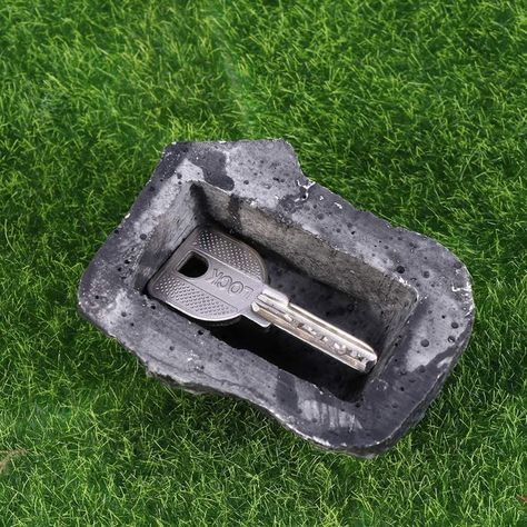 3pcs Fake Rock Key Hider Hidden Rock Key Box Keys Hide in a Fake Stone Security Safe Storage Hiding Spare Keys Holder for Outdoor Garden Geocaching Key Storage Box, Keys Holder, Fake Rock, Security Safe, Fake Stone, Hidden Key, Key Box, Key Storage, Safe Storage