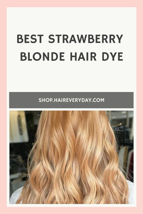 These Best Strawberry blonde hair dyes give you a beautiful reddish blonde hair color easily without going to the salon. Blonde Hair Dye At Home, Reddish Blonde Hair Color, Blonde Hair Dyes, Strawberry Blonde Hair Dye, Hair Dye At Home, Reddish Blonde Hair, Reddish Blonde, Blonde Hair Dye, Best Hair Dye