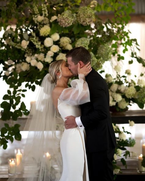 Laura & Andy flipped the usual way of things to beautiful effect ~ opting for a romantic candlelit indoor ceremony, inside @cadellaparkevents heritage barn 🌳 before making their way to the outdoor evening reception, held down a single long table between an avenue of elms 🌳 ⠀⠀⠀⠀⠀⠀⠀⠀⠀ ⠀⠀⠀⠀⠀⠀⠀⠀⠀ Captured by @whitevinephotography Old Money Wedding, Money Wedding, Fairy Tale Wedding Dress, Wedding Picture Poses, Wedding Money, Braut Make-up, Magical Wedding, Wedding Goals, Wedding Shots