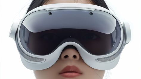 Discover and download free images #Futuristic Vision: Woman in Advanced VR Headset https://aifusionart.com/futuristic-vision-woman-in-advanced-vr-headset/?utm_source=facebook&utm_medium=social&utm_campaign=ReviveOldPost Futuristic Vr Headset, Vr Headset, Download Free Images, Cyberpunk, Free Images, Headset