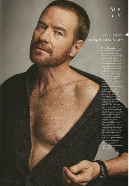 Bryan Cranston Bryan Cranston, Walter White, Gq, White, Black