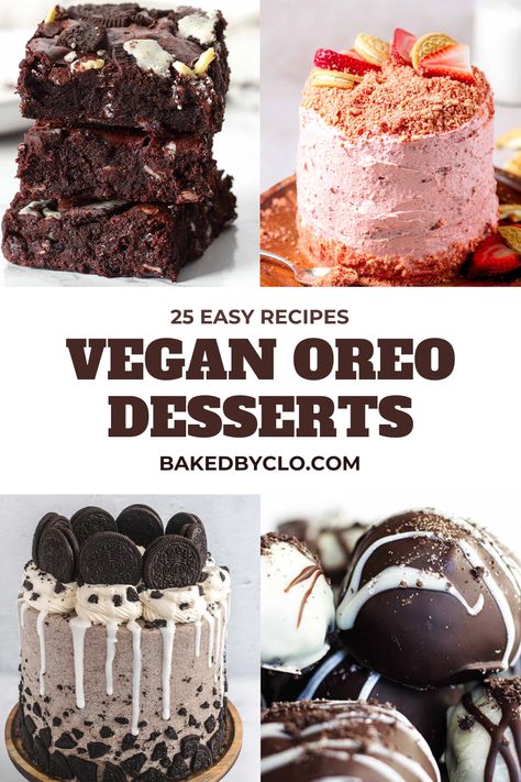 Vegan Oreo Dessert, Oreo Salad, Vegan Oreo Cheesecake, Brownies Chewy, Dairy Free Buttercream, Strawberry Crunch Cake, Oreo Desserts, Dairy Free Recipes Dessert, Oreo Dessert Recipes