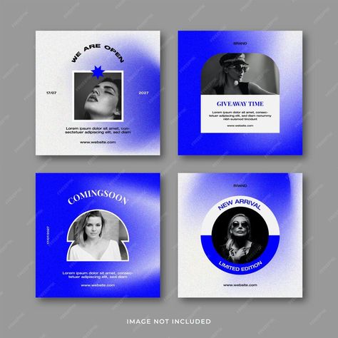 Premium Vector | Modern trendy social media post template with unique concept in grainy gradient Modern Gradient, Grainy Gradient, Social Templates, Social Media Post Template, Giveaway Time, Design Posters, Post Ideas, Post Templates, Graphic Design Posters