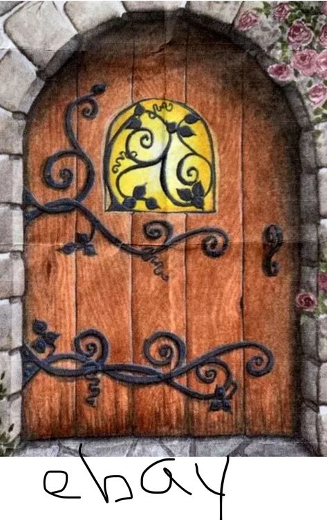 Twin Markers, Gothic Door, Casa Hobbit, Castle Doors, Fairy Garden Doors, Tudor Cottage, Transitional Spaces, 동화 삽화, Gorgeous Doors