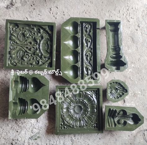 Ms Design, Rubber Molding, Temple Design For Home, Temple Art, Plastic Injection, Temple Design, Plastic Injection Molding, Injection Molding, Gold Work