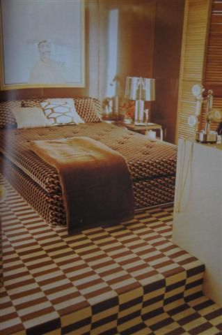 Bedroom 1976 70s Bedrooms, 1970s Bedroom, 1970s Interior, 1970s Interior Design, 70s Bedroom, 70's Decor, 70s Interior Design, Retro Rooms, 70s Interior