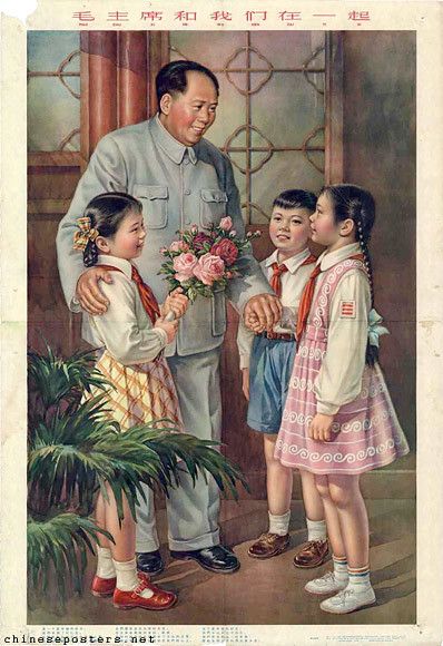 Chinese Propaganda Posters, Chairman Mao, Chinese Poster, Chinese Propaganda, Vladimir Lenin, Mao Zedong, Communist Propaganda, Chinese Posters, Propaganda Art