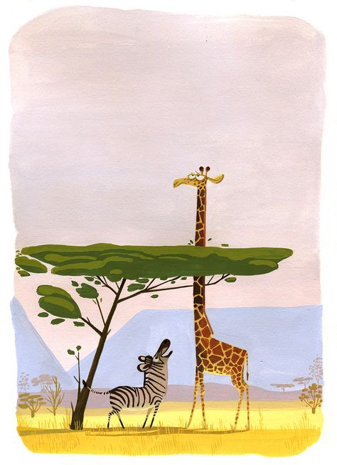 Solène Chevaleyre A Giraffe