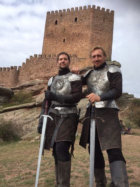 Game of Thrones: Luke Roberts and Eddie Eyre Sir Arthur Dayne, Arthur Dayne, Watchers On The Wall, Game Of Thrones Tv, Got Characters, Luke Roberts, A Dance With Dragons, Night King, Kings Game