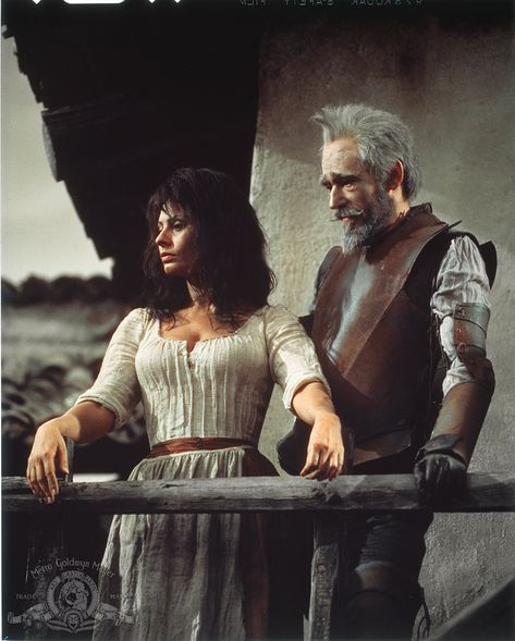 Still of Sophia Loren and Peter O'Toole in Man of La Mancha - Pictures & Photos from Man of La Mancha - IMDb Steampunk Alice In Wonderland, Man Of La Mancha, Peter O'toole, Don Quixote, The Don, She Movie, Great Films, Sophia Loren, Musical Movies