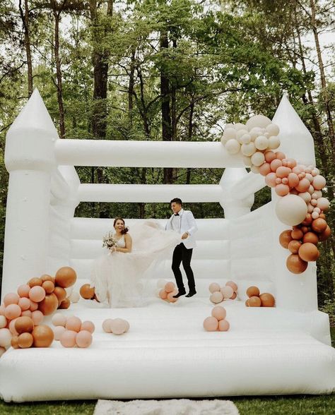 Bouncy House, Bouncy Castle, Future Wedding Plans, Castle Wedding, Bounce House, Party Rentals, Married Life, Fun Wedding, Future Wedding