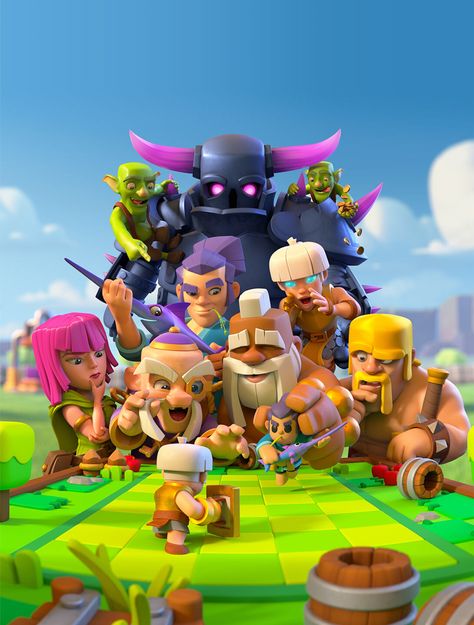 Clash Royale Personajes, Clash Royale Wallpaper, Clash Of Clans Game, Good Game, Video Game Design, Social Strategy, Online Multiplayer Games, Cartoon Sketches, Clash Royale