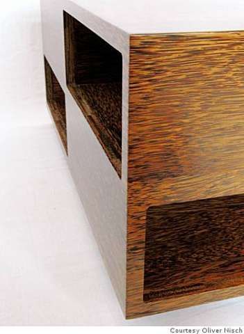 sustainable wood is now commercially available as Palm Wood Furniture, Petrified Palm Wood, Palm Wood, Coconut Wood, Coconut Palm, Furniture Inspiration, Floating Nightstand, Doors Interior, Wood Furniture