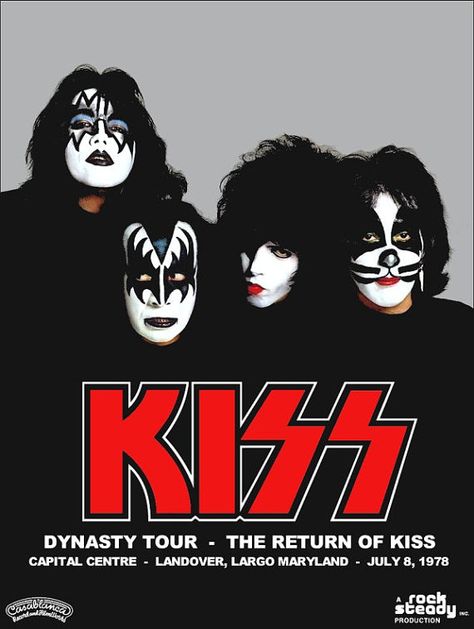 BESO Dynasty Tour El regreso del beso stand-up Display por kiss76 Kiss Band Poster, Kiss Poster, Banda Kiss, Kiss Artwork, Kiss Logo, Eric Singer, Football 49ers, Kiss Concert, Kiss Army