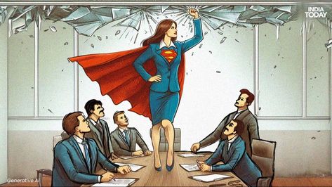 More women in office now, but what about leadership roles? Leadership Meme, Women In Office, Women Working, Women In Leadership, Business Leadership, Work Culture, Leadership Roles, Women Rising, Woman Drawing