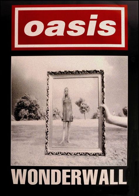 Oasis Poster, Oasis Album, Vintage Music Art, Oasis Band, Vintage Music Posters, Band Poster, Imaginary Friend, Music Wall, Art Collage Wall