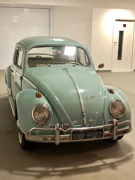 Beatle Car Volkswagen Vintage, Fusca Aesthetic, Beatle Car Volkswagen, Combi Hippie, Volkswagen Vintage, Volkswagen Beatle, Beetle Volkswagen, Vintage Beetle, Classic Beetle