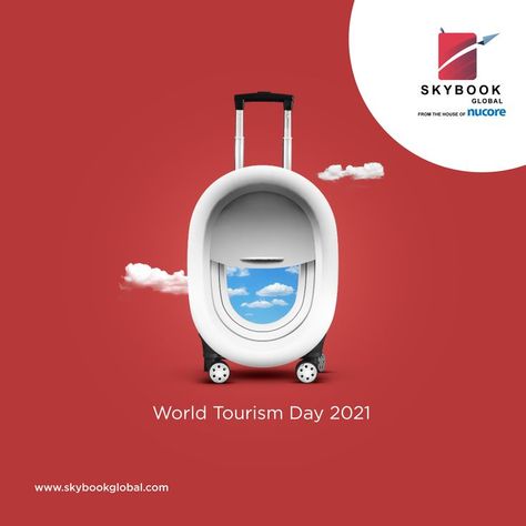 World Tourism Day Flyer Travel Advertising Design, World Tourism Day, Digital Advertising Design, Travel Creative, Ads Creative Advertising Ideas, Travel Advertising, Social Media Branding Design, Tourism Marketing, Tourism Day