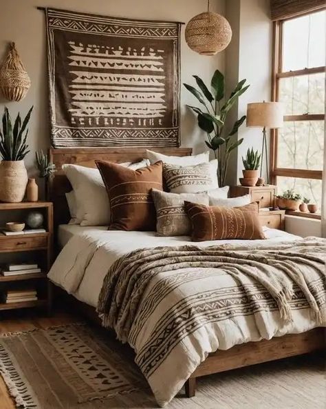 How to Use Eathy Tones to Create a Warm Atmosphere in Your Home - HubPages Trailer Living, Inviting Home, Master Bedrooms Decor, Earthy Colors, Stylish Home, Earthy Tones, Natural Texture, Soft Lighting, Earth Tones