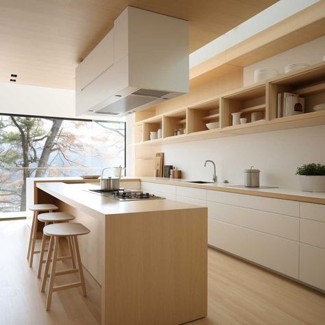 3+ Innovative Modern Korean Kitchen Design Solutions • 333+ Images • [ArtFacade] Modern Korean Kitchen Design, Korean House Architecture, Kitchen Ideas Korean, Modern Korean Interior Design, Korean Design Interior, Korean Kitchen Ideas, Korean Modern House Interiors, Kpop Apartment, Korean Kitchen Design