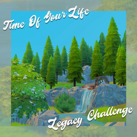 🌟 TIME OF YOUR LIFE - TS4 LEGACY CHALLENGE 🌟 Sims Legacy Challenge, Legacy Challenge, Sims Challenge, Sims 4 Challenges, Family Challenge, Sims 4 Family, Sims 4 Gameplay, Family Legacy, My Live