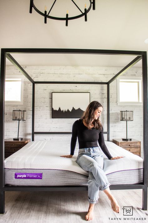 Purple Mattress Review - Taryn Whiteaker Summer Room Decor, Life Plans, New Mattress, Purple Mattress, Mattresses Reviews, Gorgeous Bedrooms, Perfect Night, Neutral Bedroom, Firm Mattress