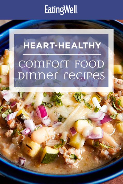 Heart Healthy Soup, Healthy Comfort Food Dinners, Heart Healthy Diet Recipes, Heart Healthy Recipes Cholesterol, Heart Healthy Recipes Easy, Comfort Food Dinners, Heart Healthy Snacks, Heart Healthy Meals, Stews And Casseroles