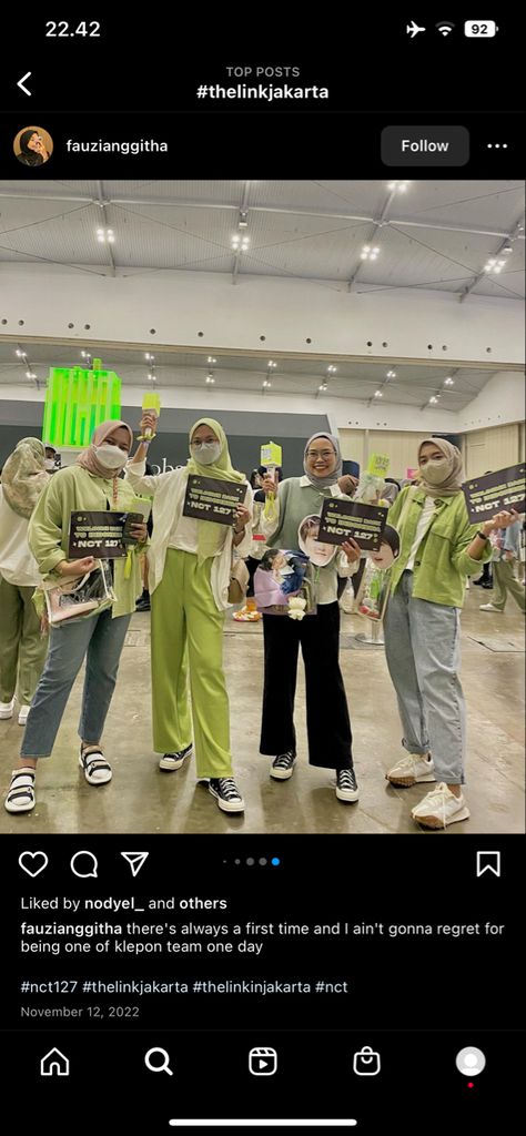 Nct Dream Outfit Concert, Nct Dream Concert Outfit Ideas, Nct Concert Outfit Ideas, Nctzen Outfit, Nct Dream Concert Outfit, Nct Concert Outfit, Outfit Konser, Nct Concert, Outfit Ideas Hijab