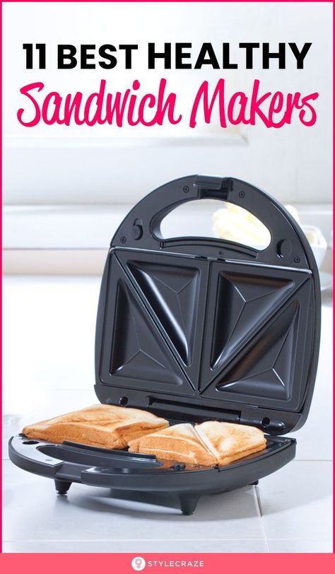 Grilled Cheese Maker, Sandwich Maker Recipes, Panini Maker, Grill Sandwich, Breakfast Sandwich Maker, Grill Sandwich Maker, Sandwich Toaster, Sandwich Makers, Toast Sandwich