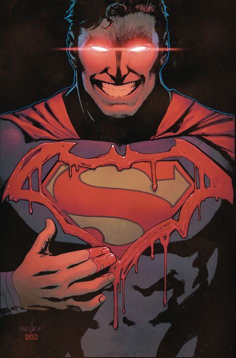 Batman Superman #3 (Cover A David Marquez) Evil Superman, David Marquez, Superman Artwork, Superman Art, Batman Superman, Dc Comics Artwork, Batman Vs Superman, Batman Vs, Batman And Superman