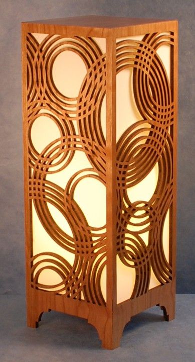 Woodshop Ideas, Laser Cut Lamps, Woodcut Art, Light Boxes, Cnc Woodworking, Lamp Ideas, Motif Art Deco, Wood Items, Laser Ideas