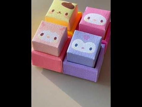 Paper Craft Greeting Cards, Hello Kitty Crafts, Paper Craft Videos, Papercraft Printable, Kawaii Diy, Paper Craft Ideas, Hello Kitty Coloring, Cool Paper Crafts, Easy Paper Crafts Diy