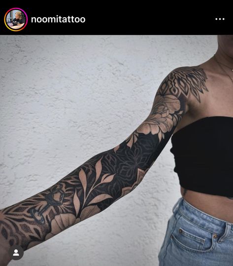 Black On White Tattoo, Floral Cover Up, Blacked Out Tattoo With White Ink, Black Work Cover Up Tattoo, Dark Tattoo Cover Up Ideas For Women Back, Arm Sleeve Filler Tattoos For Women, Leg Blackout Tattoo, Cover Up Sleeve Tattoos For Women, Blast Over Tattoo Cover Up