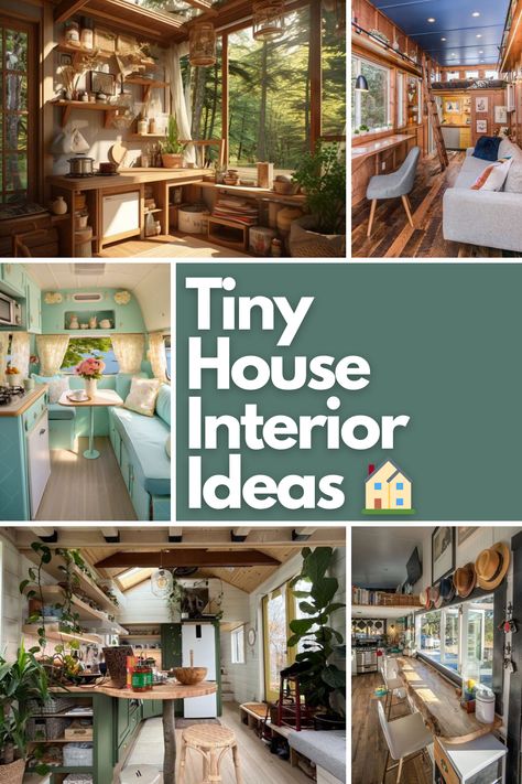 Dream big, even in a tiny space! These 10 cozy tiny house interior ideas prove that style knows no size limits. From modern minimalist vibes to bohemian chic textures and rustic charm, there's a design for every personality. Embrace Scandinavian simplicity, industrial trends, or vintage retro flair to make your tiny home uniquely yours. Ready to create a stylish and functional retreat? Explore these creative interior styles and transform your tiny house into your dream home! Pink Reading Nook, Modern Cozy Farmhouse, Coastal Japandi, Tiny House Interior Design Ideas, Cozy Tiny House, Tiny Farmhouse, Garage To Living Space, House Interior Design Ideas, Monochrome Color Palette