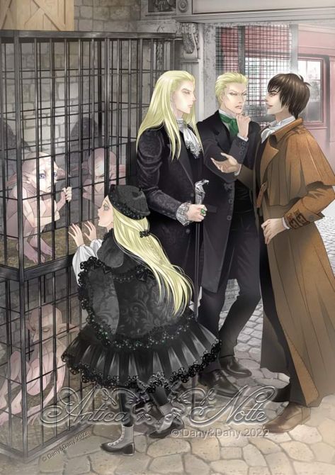 Hogwarts Oc Art, Malfoy Oc, Lucius Malfoy Art, Slytherin Fanart, Abraxas Malfoy, Fem Harry Potter, Hp Oc, Malfoy Family, Severus Snape Fanart