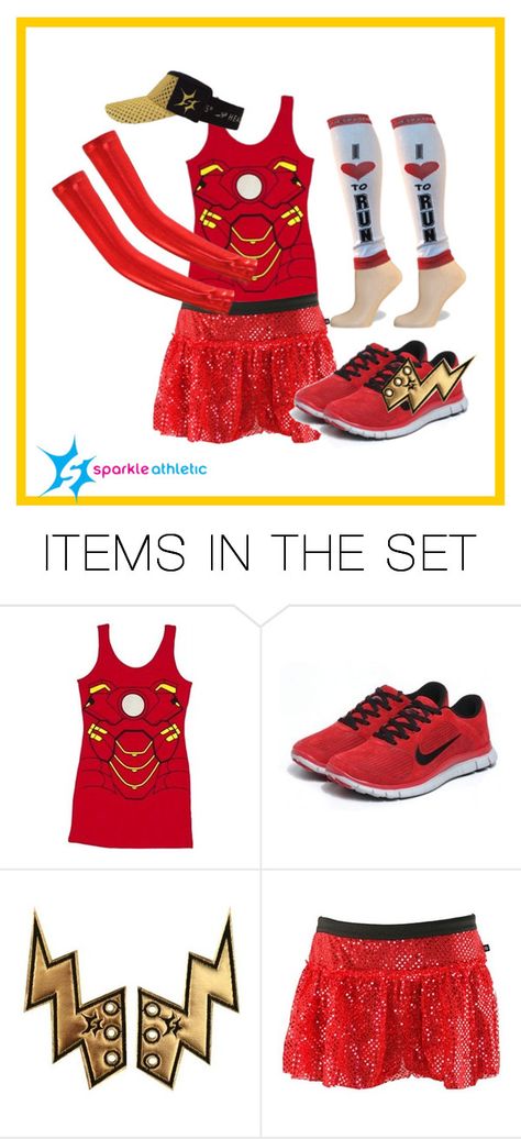 "Ironman Running Costume" by sparkleathletic ❤ liked on Polyvore featuring art Marvel Running Costumes, Disney 5k Costumes, Princess Anna Running Costume, Disney Running Costumes, Glow Run, Superhero Costumes, Run Disney Costumes, Running Costumes, Cosplay Characters