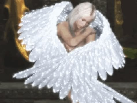 Fairies Gif, Glitter Gif, Angels Wings, Fairy Figurines, My Library, Angel Doll, Aesthetic Gif, Ethereal Art, Sweet Life